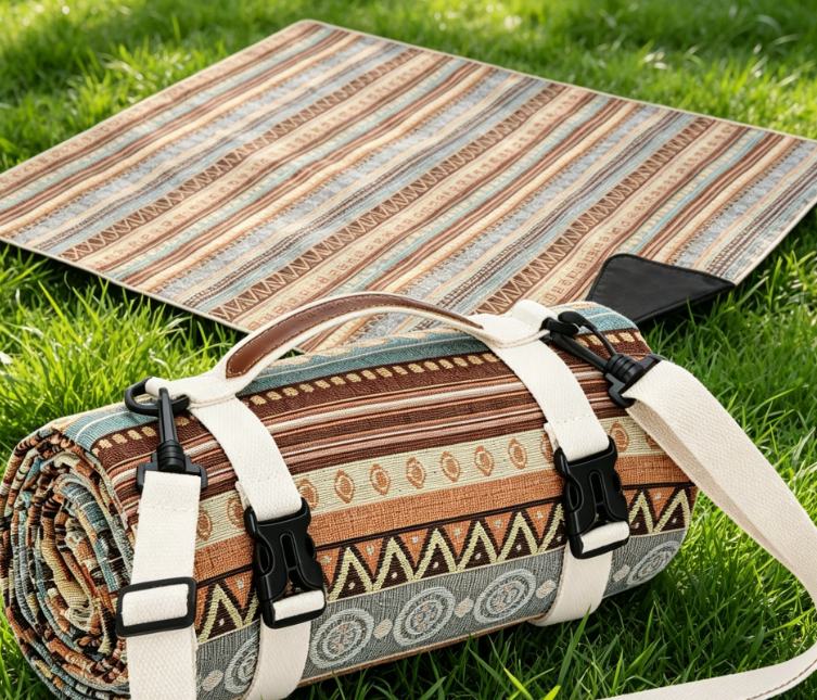 Portable & Sand-Proof Extra-Large Picnic Blanket - Image 2
