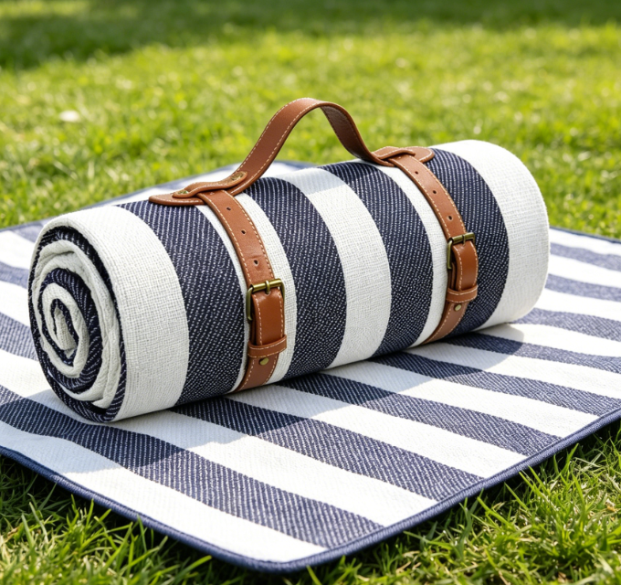 Three-Layer Extra-Thick Waterproof Picnic Blanket