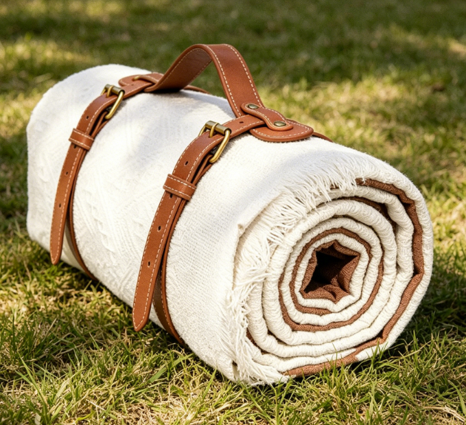 2-in-1 Waterproof Dual-Layer Picnic Blanket - Image 2