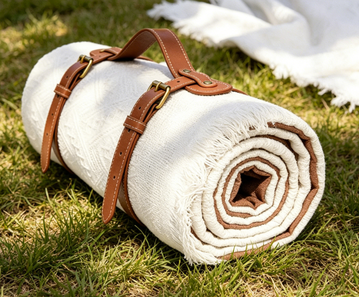 2-in-1 Waterproof Dual-Layer Picnic Blanket