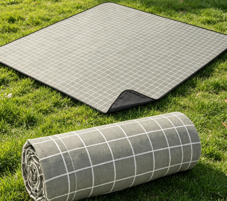 Sand-Repellent Foldable Picnic Blanket - Image 2
