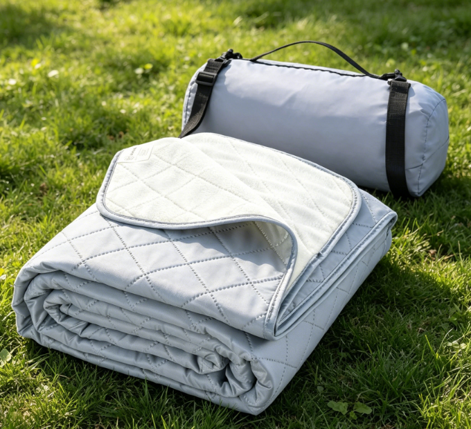 Extra-Thick Fleece Waterproof & Windproof Blanket
