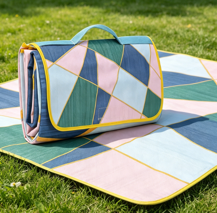 Sand-Resistant Foldable Extra-Large Picnic Blanket