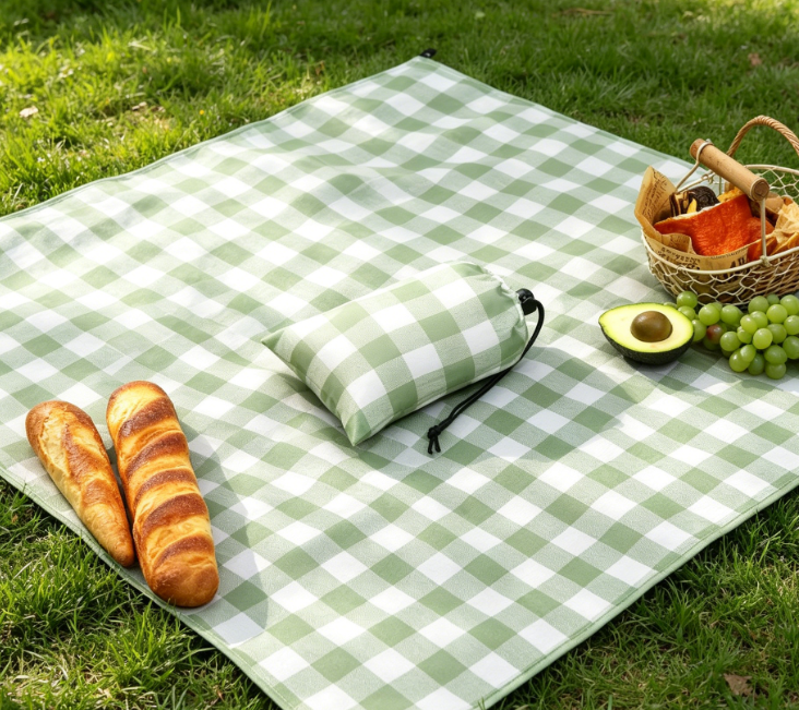 Pocket-Sized Sand-Resistant & Moisture-Proof Picnic Blanket - Image 2