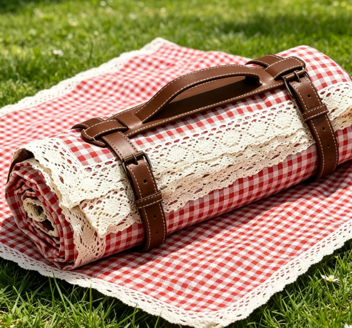 Double-Layer Sand-Resistant Dual-Use Picnic Blanket - Image 2