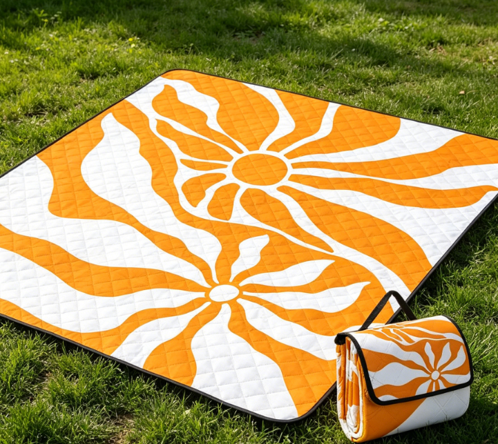 Soft, Washable, & Sand-Resistant Picnic Blanket - Image 2