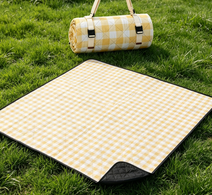 Waterproof Outdoor Ground Mat with Shoulder Strap - Image 2