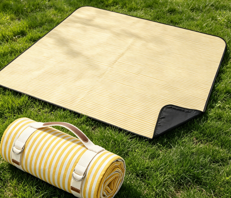 Waterproof & Sand-Proof Picnic Blanket with Carry Strap - Image 2